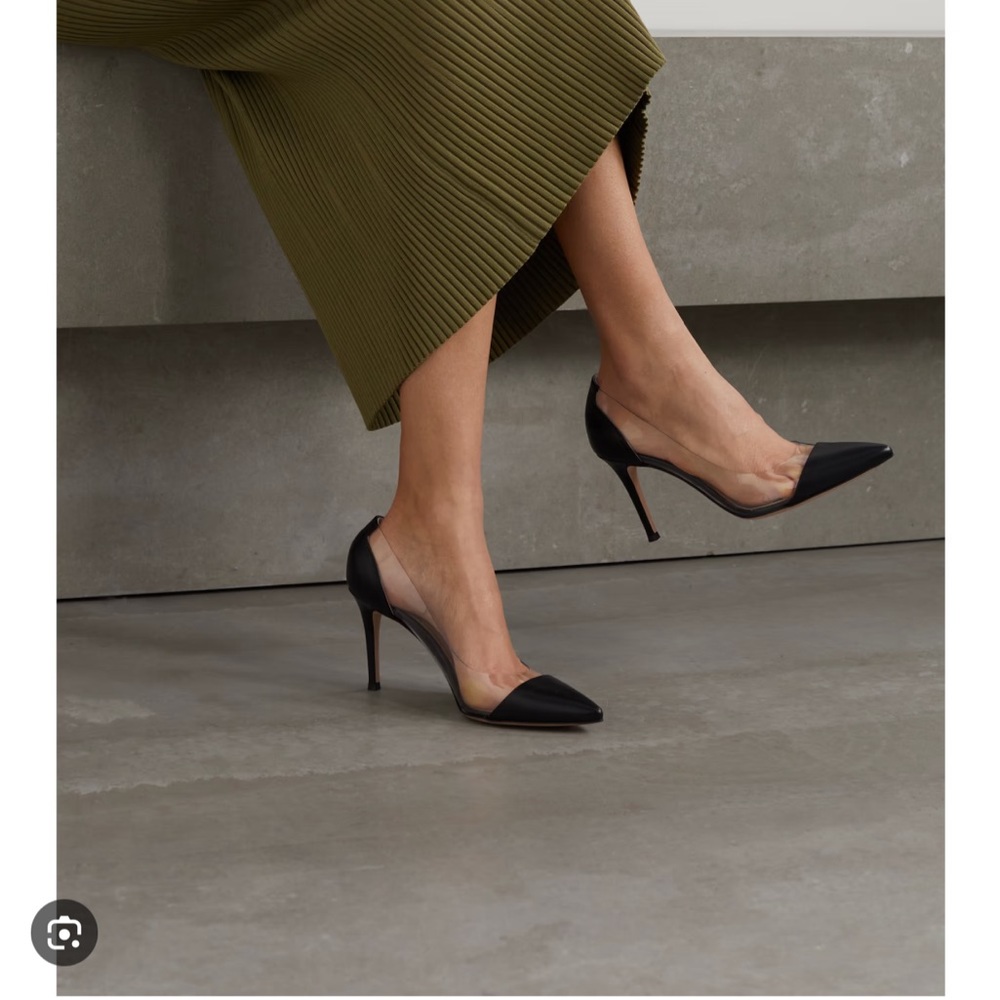 Gianvito Rossi Plexi Pump